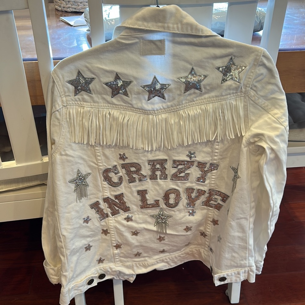 SHOW ME YOUR MUMU BRIDAL DENIM JACKET
